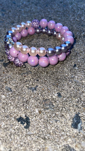 Lavender Lavish Wrap Bracelet