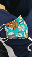 Load image into Gallery viewer, Scooby Doo Print Mask