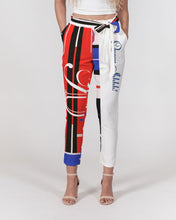 Load image into Gallery viewer, Queen Shhhh! Logo Pants Women&#39;s Belted Tapered Pants