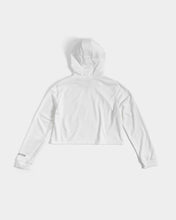 Load image into Gallery viewer, You too Pretty to Stress Women&#39;s Cropped Hoodie