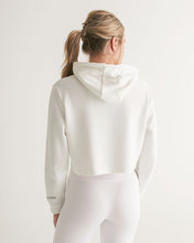 Load image into Gallery viewer, You too Pretty to Stress Women&#39;s Cropped Hoodie