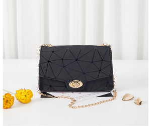 Geometric Pattern Crossbody Bag