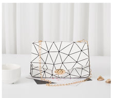 Load image into Gallery viewer, Geometric Pattern Crossbody Bag