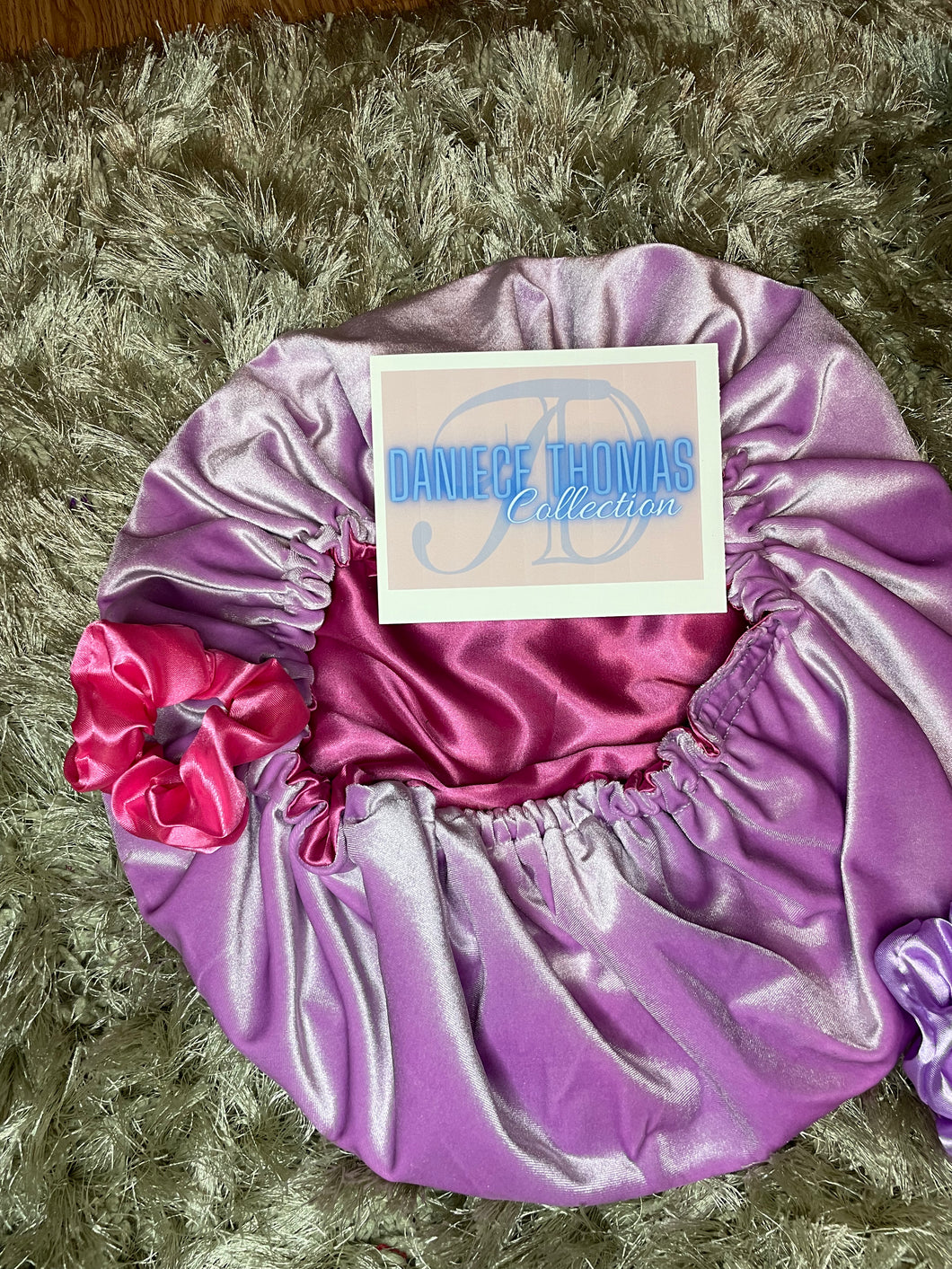 Velvet Pink Bonnet Box